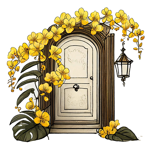 ドアのイラスト